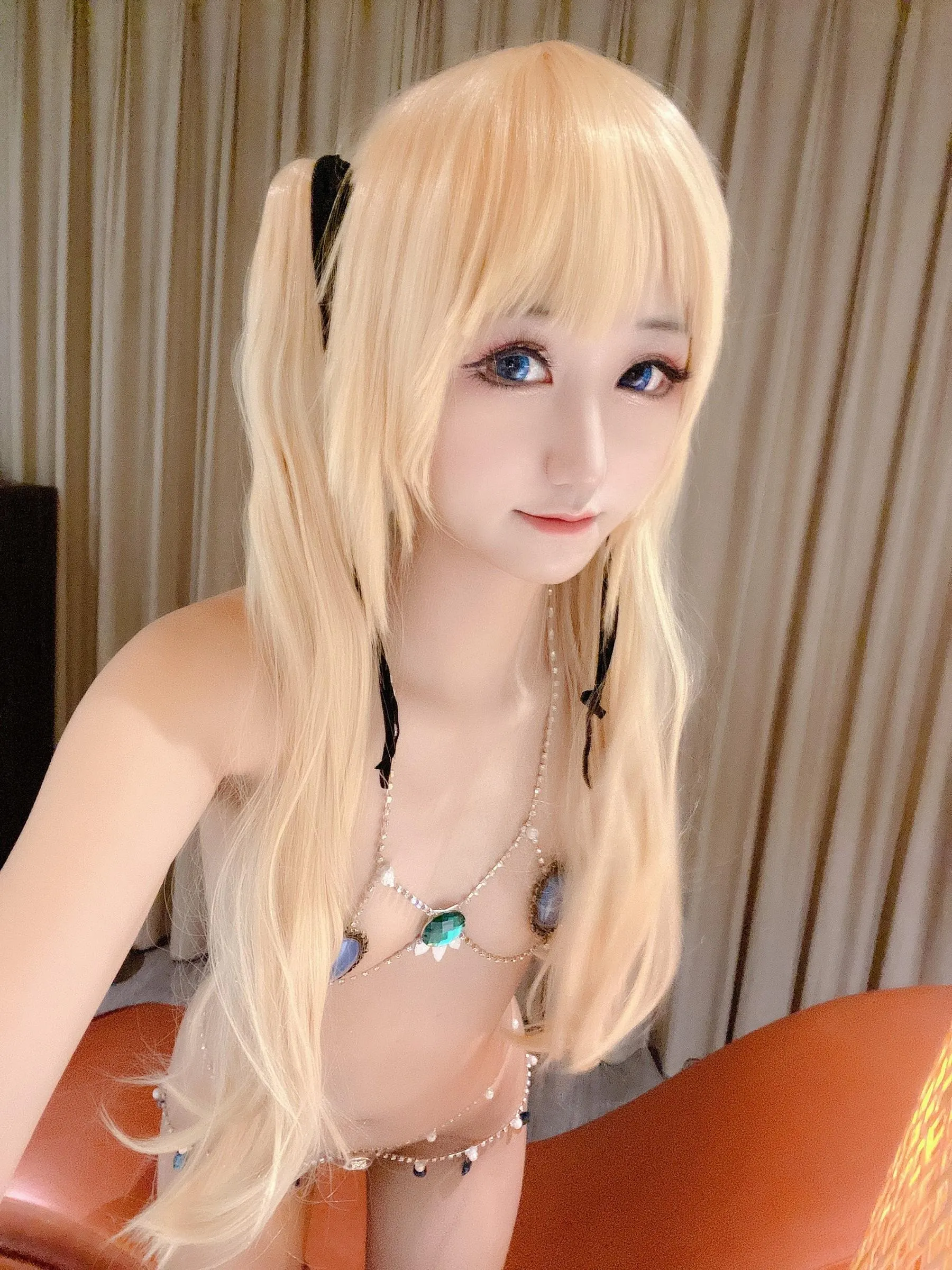 Kuuko W – NO.05 Marie Rose Fortune Bikini Selfie Set [34P]插图